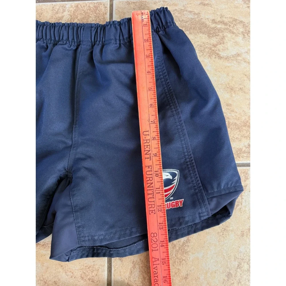 Adidas USA Rugby Fly Emirates Polo Shirt & Canterbury Shorts Set Medium Navy